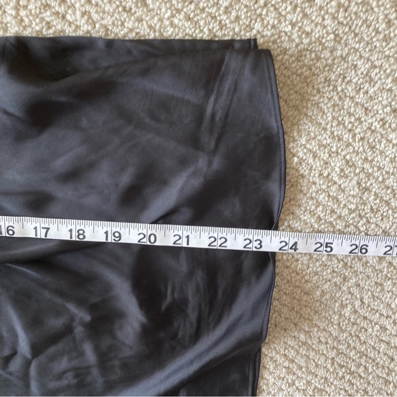 NEW White House Black Market Long Sleeve Twist Neck Satin Blouse Size 4 NWT - Picture 11 of 15